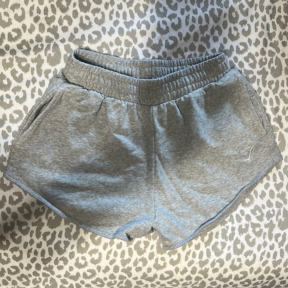 GYMSHARK Swear Shorts in Gray